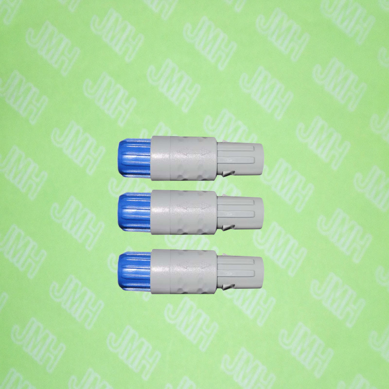Plastic push-pull connectors